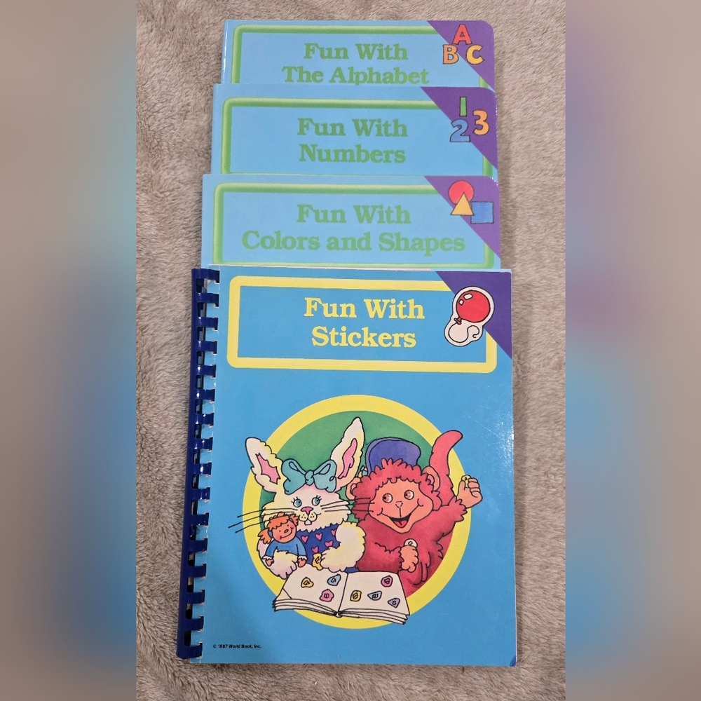 Fun With Educational Book Set Of 4